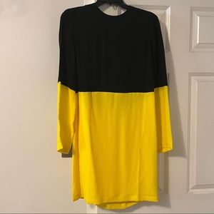 Kenzo - Yellow/Black Dress - Size 36
